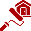 Residential painting icon