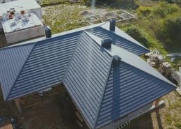 Cleaning metal roofs